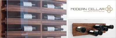 Nástěnná vinotéka: Zkuste Wine Rack od Modern Cellar!