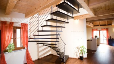 Schody jsou základem celého interiéru, autor: swn-schody