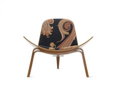 Křeslo Shell Chair – Maharam Fabric – dwr.com