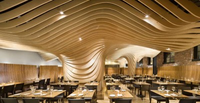 Úžasný design interiéru restaurace: Banq v Bostonu