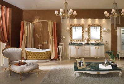 Originální koupelny Lineatre: Zámecký styl