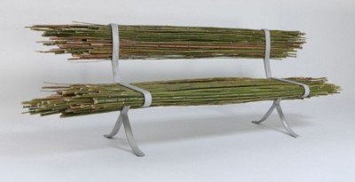 Přírodní lavice podle Raw Bamboo