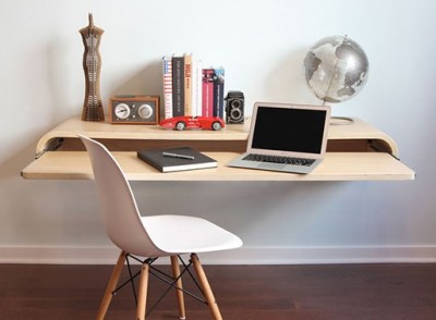 Designový psací stůl Minimal Float Wall Desk