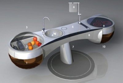 Kuchyně ve futuristickém stylu? Proč ne!