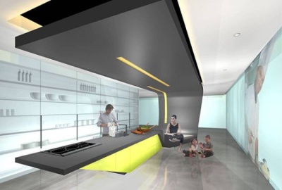 koncepce designéra Gisue Harírí z Harírího & Haririho v New Yorku
