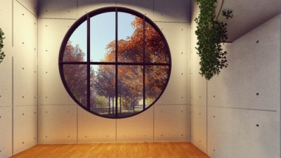 Inteligentní sklo v interiéru