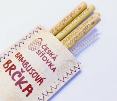 bambusová eko brčka